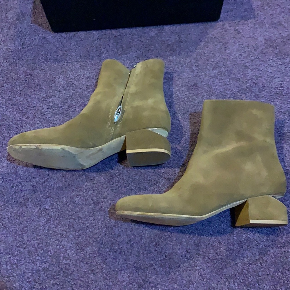 Alexander wang cut out booties